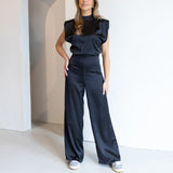 Lunira Jumpsuit in donkerblauw – stijlvolle outfit met flair