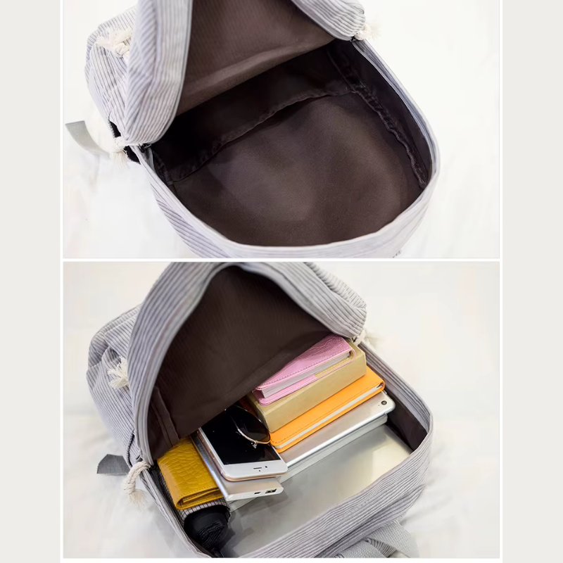 Urban Cord Campus Pack | Praktische Corduroy Rugzak