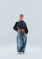 Withlove | Oversized Hoodie met Statement Backprint