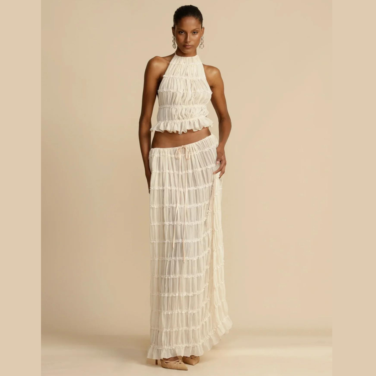 Crop &amp; Gown Ensemble | Sett