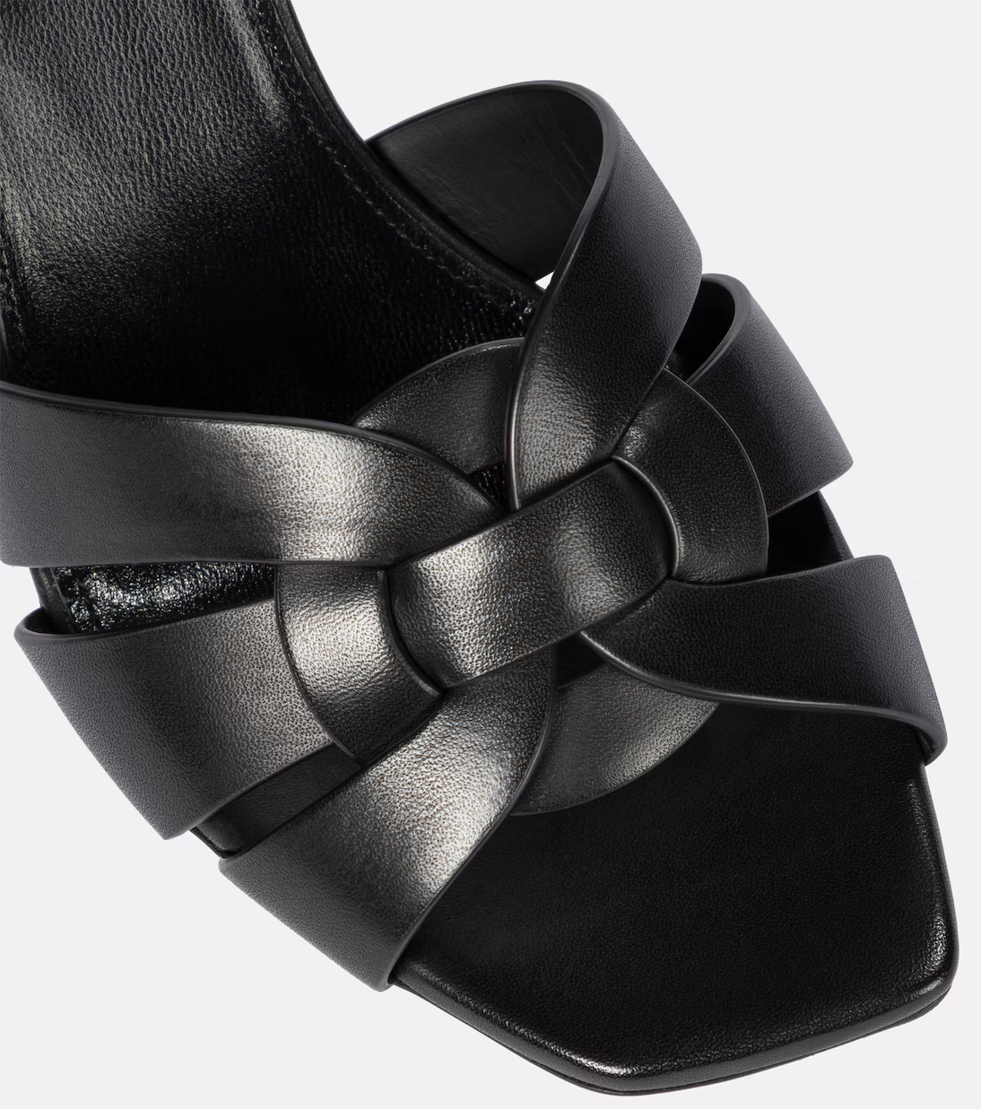Aveline | Luxe Leren Slippers met Hak