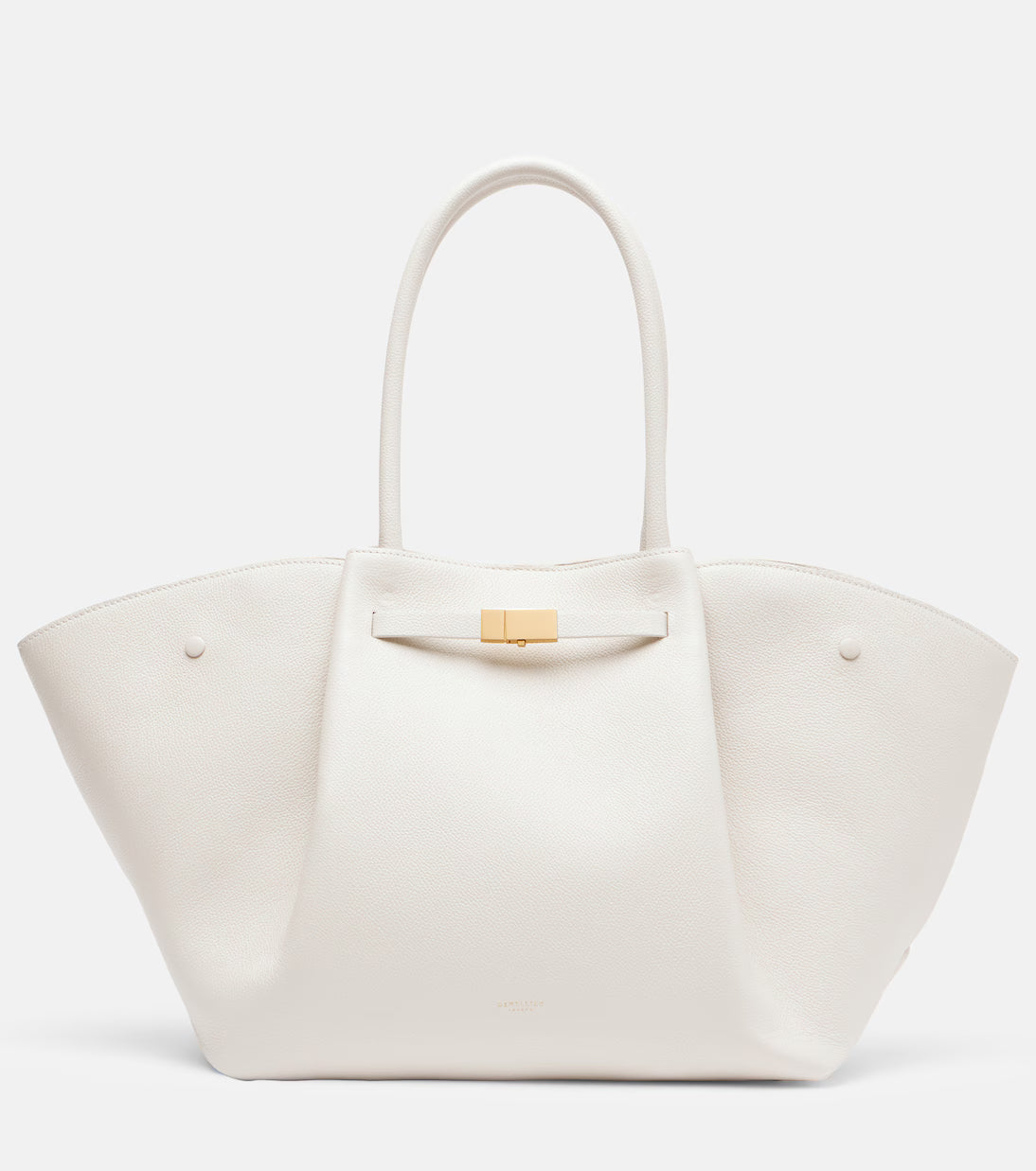 Soho Tote Bag in wit – luxe minimalistische shopper