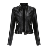 
Veloura Biker Jacket stoer gecombineerd met jeans