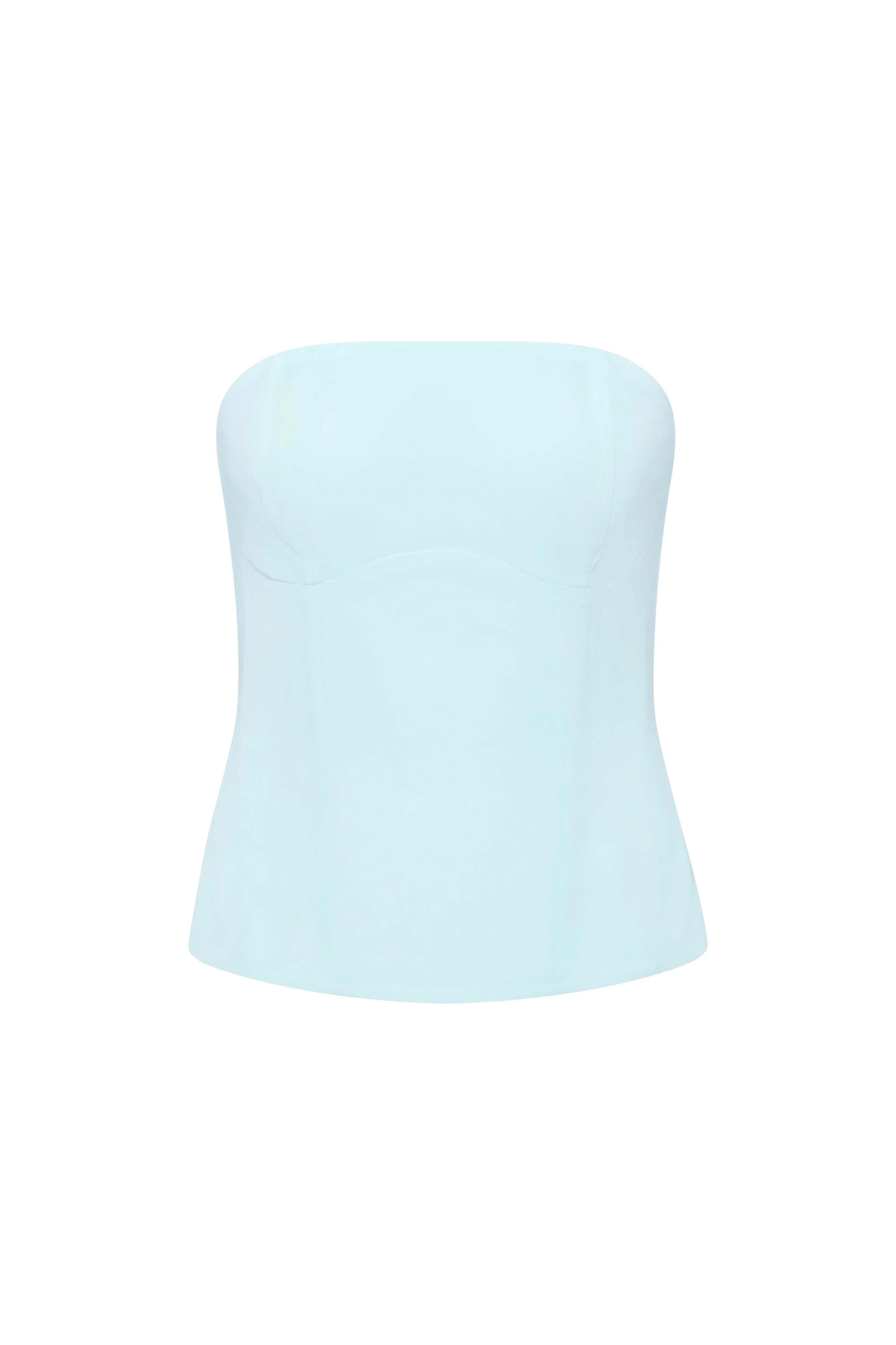 Ilvara | Ensemble top bustier & jupe maxi avec ceinture