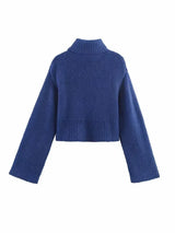 Nivelle | Gebreide Coltrui met Wijde Mouwen & Cropped Fit