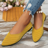 Tessia | Luchtige Knit Ballerina Flats met Comfort Voetbed