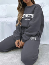 comfy loungewear dames tweedelige set in neutrale kleuren
