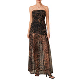 Zamira | Sheer Split Maxi Dress