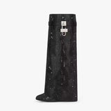 Noarè Boots | Statement glitterlaarzen met kristal-look & luxe shine