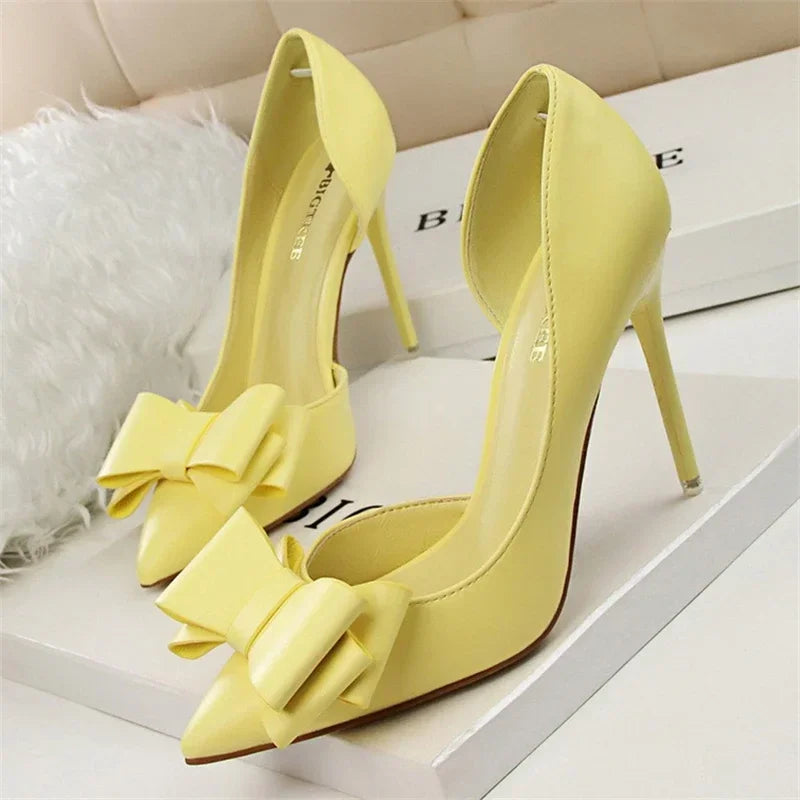 Bella Bow Heels | Elegante Pumps met Strikdetail