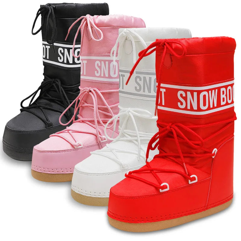 Lunéva Snow Boots | Waterdichte Winterboots met Platformzool