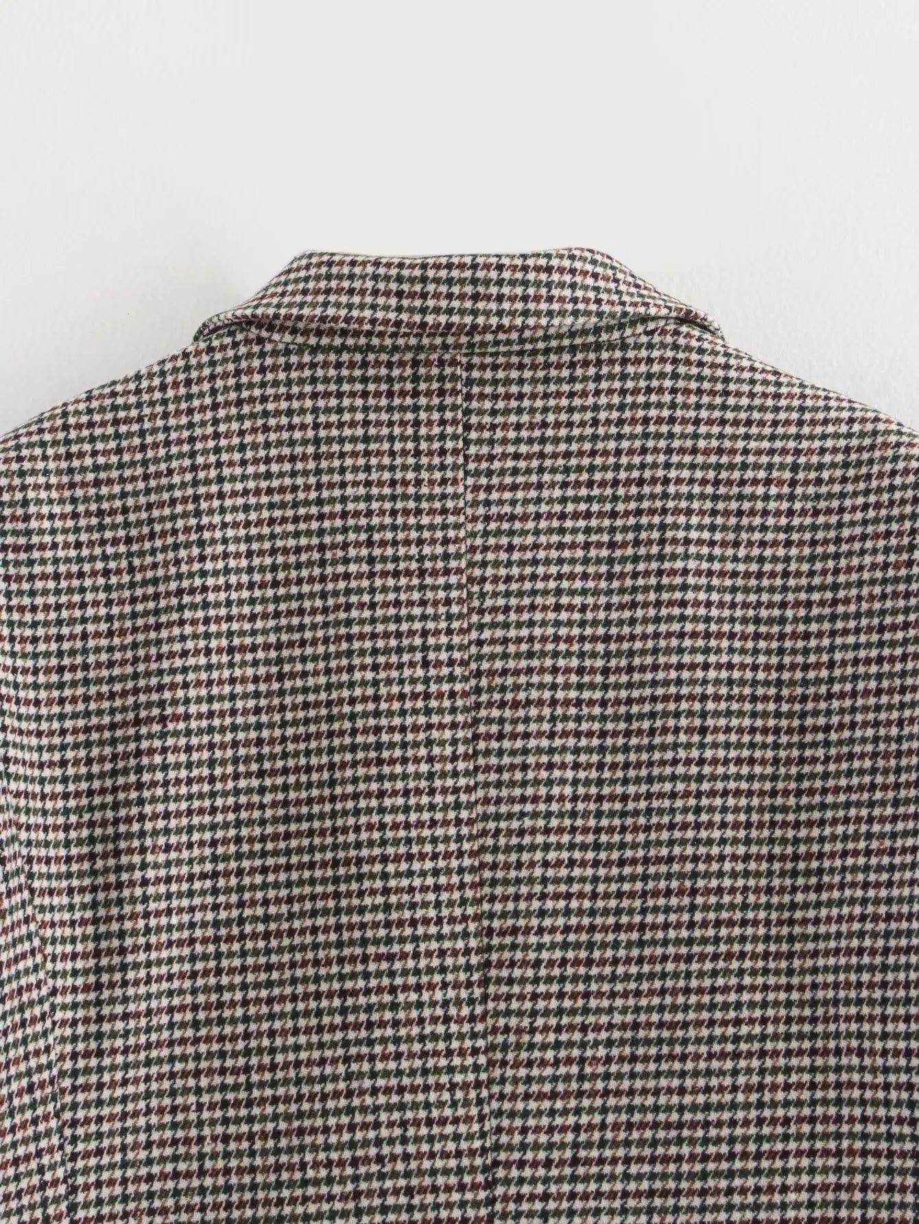 Noverra Blazer | Geruit Colbert met Klassieke Revers & Oversized Fit