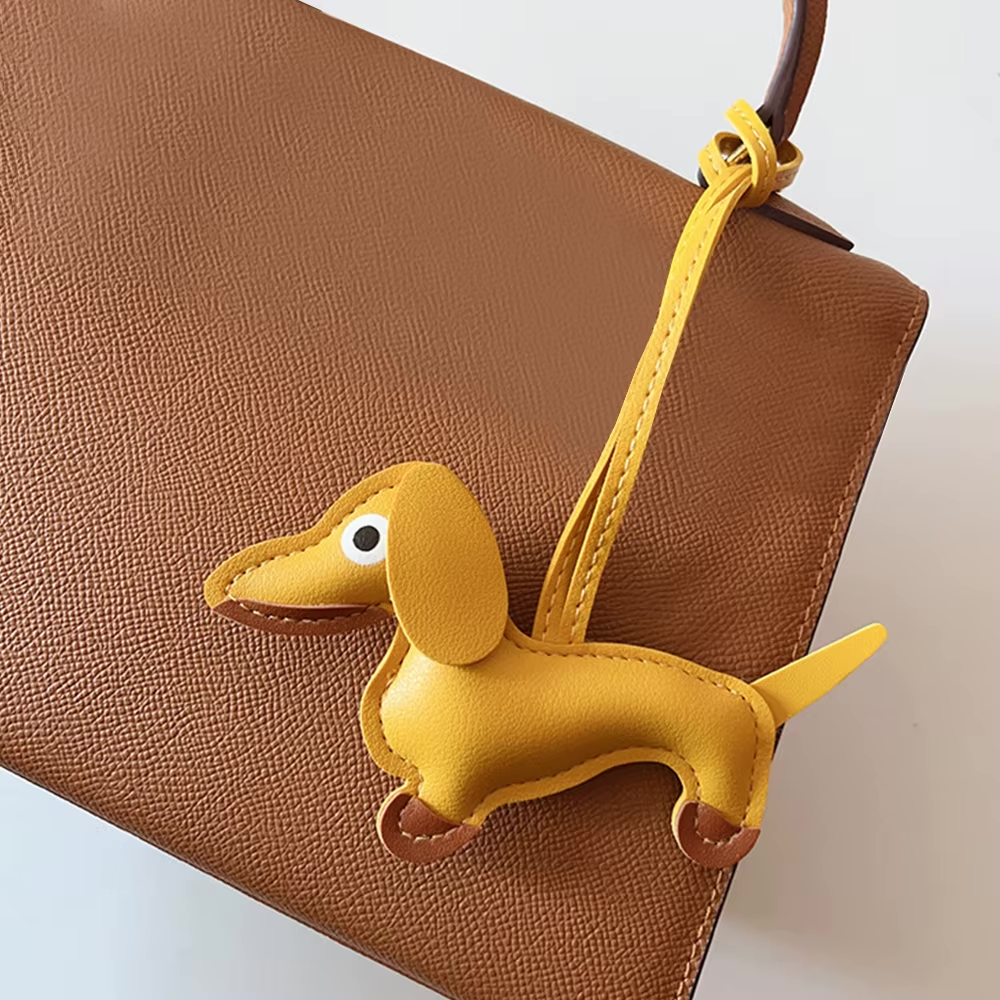 Dachshund Leather | Bag Hanger