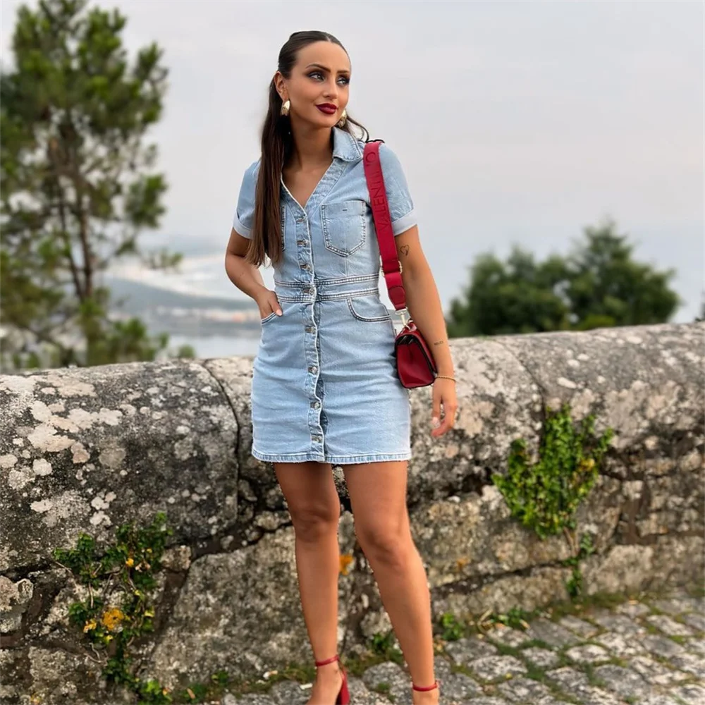 Daria | Denim Dress 