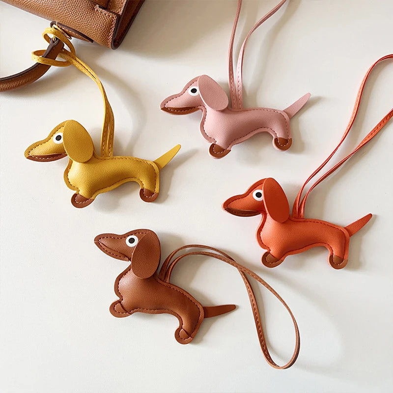 Dachshund Leather | Bag Hanger