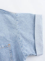 Reyla | Denim Utility Playsuit