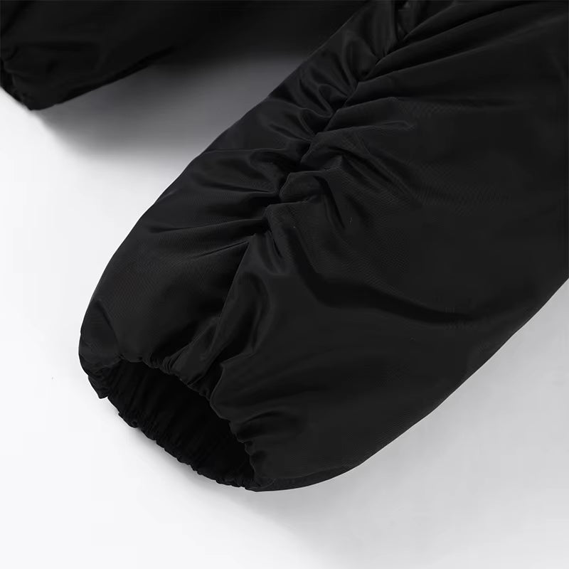 Eleonore Jack | Korte Bomberjack met Imitatiebontkraag