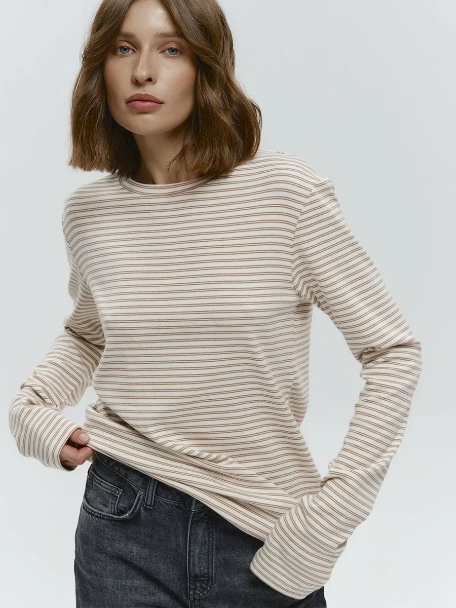 Linéa Marinière | Striped long-sleeved top for women – timeless &amp; comfy