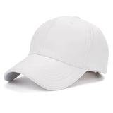 witte vegan leren baseball cap voor heren en dames