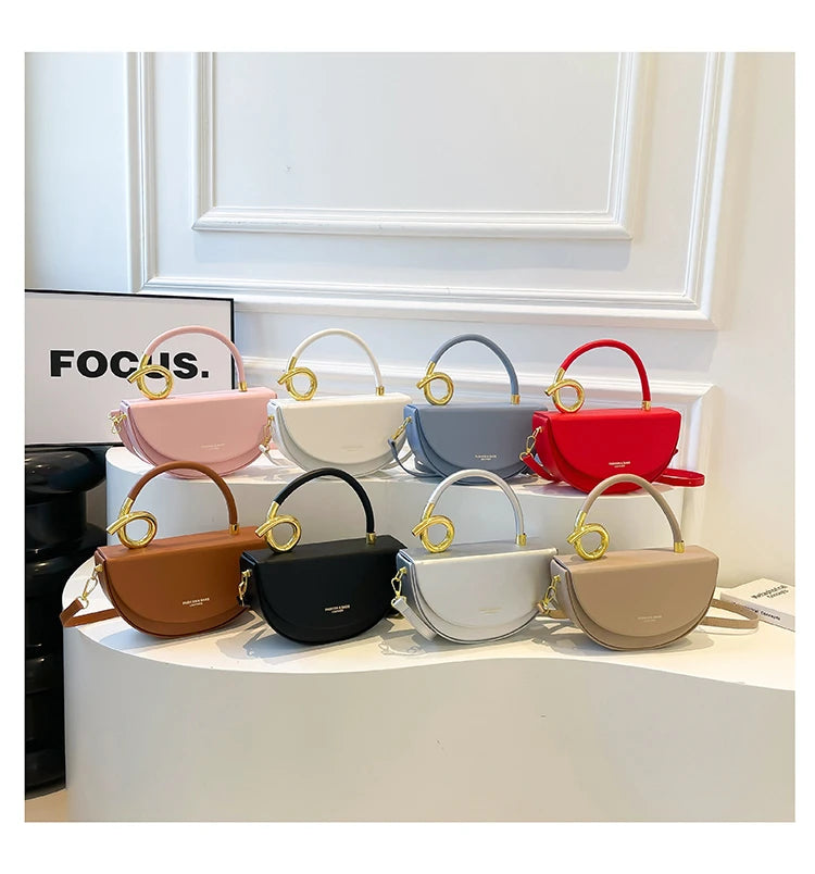 Amara Retro | Handtas & Crossbody met Gouden Details