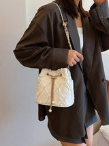 Pearline | Fray Bucket Bag