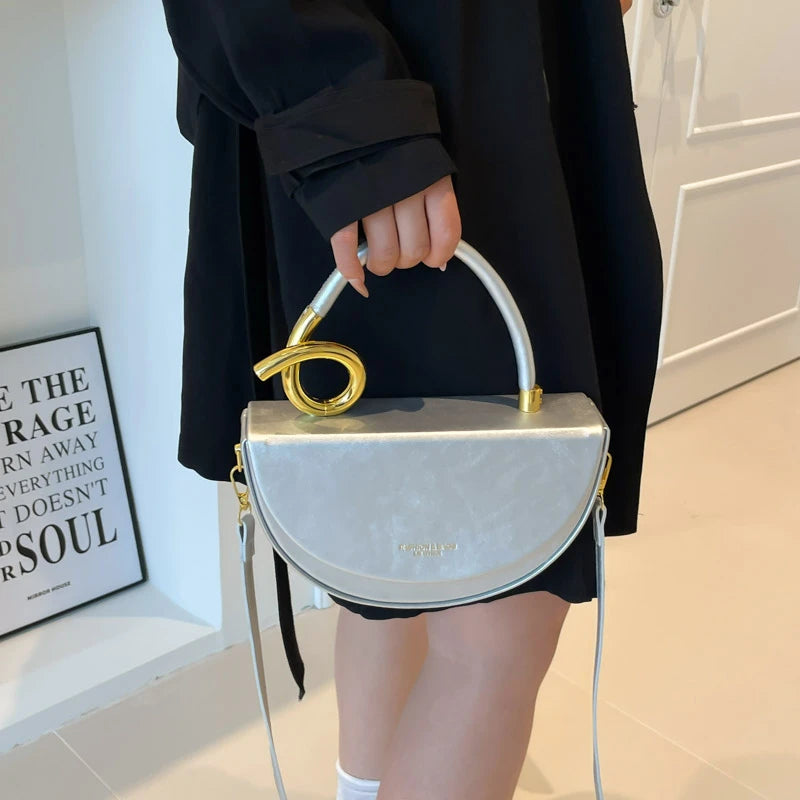 Amara Retro | Handtas & Crossbody met Gouden Details