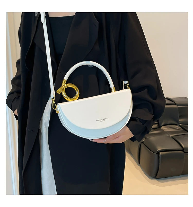 Amara Retro | Handtas & Crossbody met Gouden Details