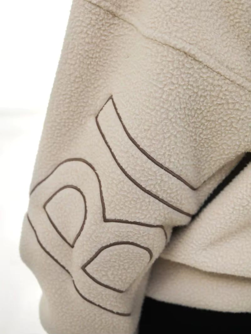 Akerra Oversized Teddy Hoodie | Loose Fit Fleece Hoodie