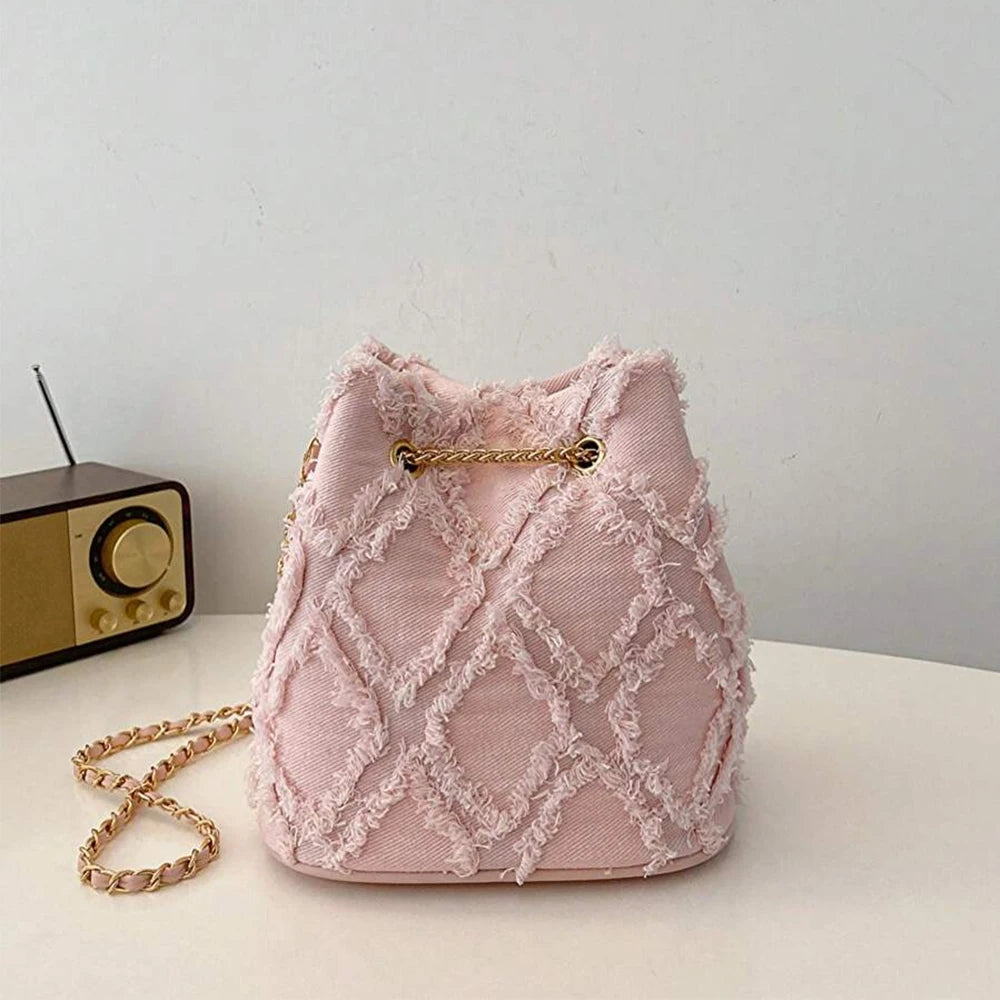 Pearline | Fray Bucket Bag