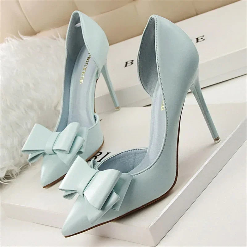 Bella Bow Heels | Elegante Pumps met Strikdetail