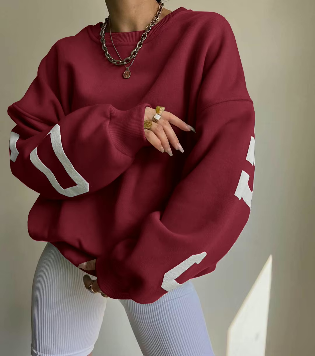 Varsity Oversized Sweatshirt | Trendy & Comfortabel Streetwear