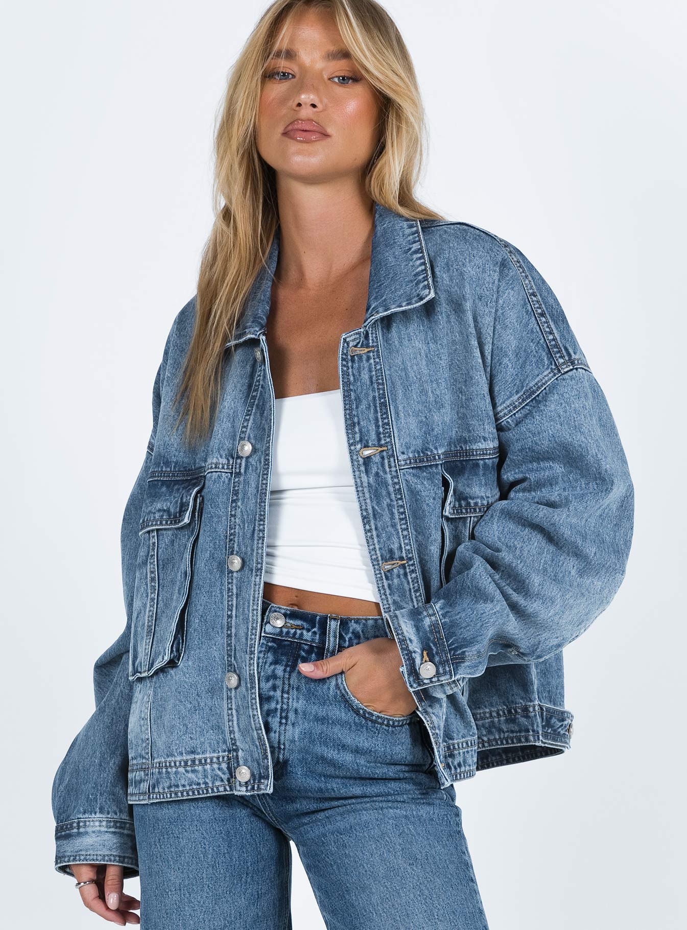 Riley Oversized Denim | Jacket