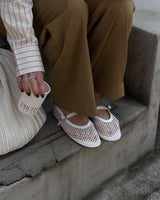 Nerella Mesh Mary-Janes | Trendy mesh ballerina’s met bandje & luchtige fit