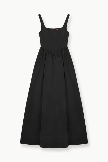 Noir Chic™ Midi Jurk