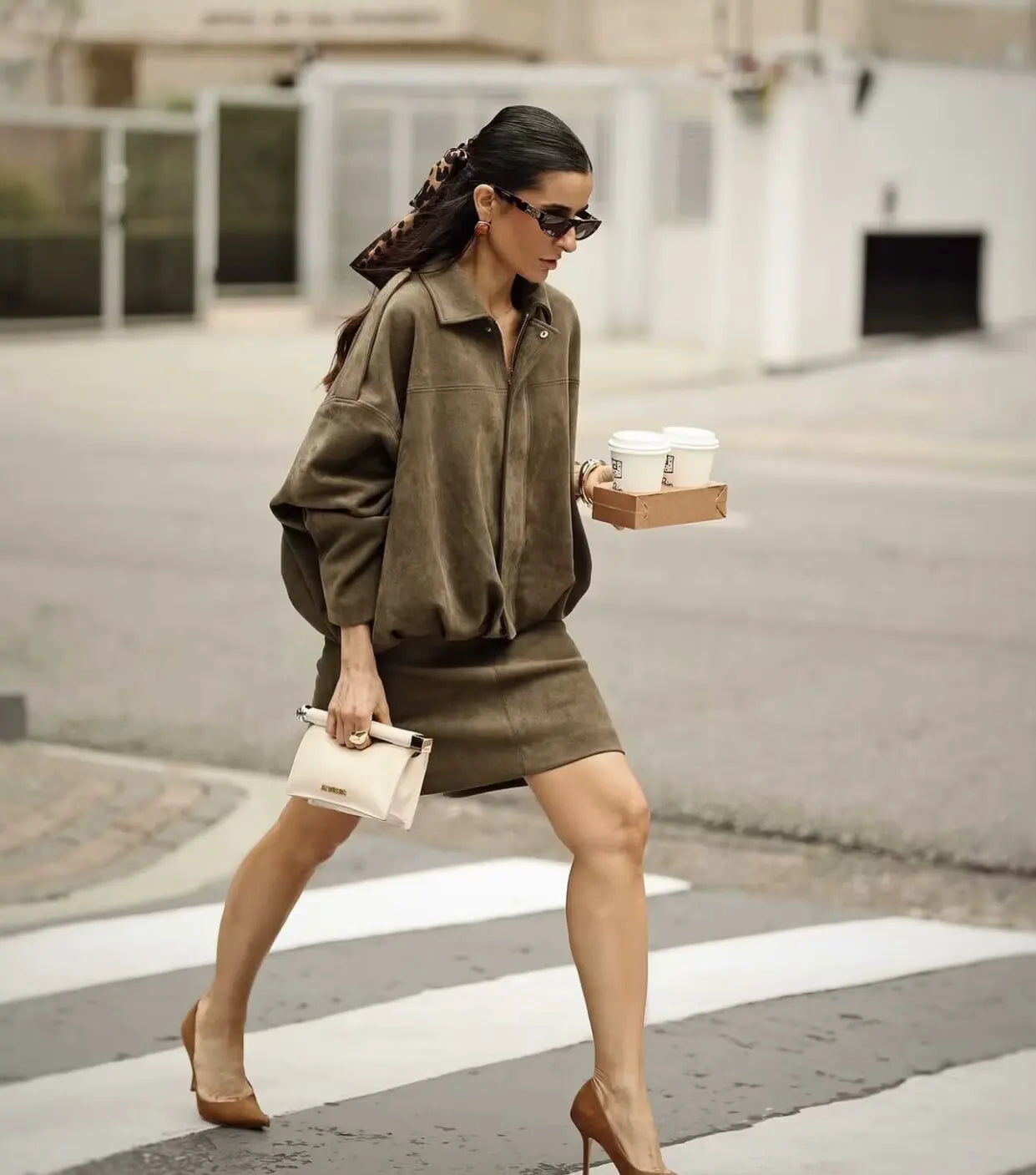 Valeria | Suède Look Jacket