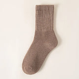 Veluna | 5er-Pack kuschelige gefütterte Wintersocken mit Plüschfutter
