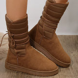 Nordelle | Warm Lined Winter Boots with Faux Fur Lining &amp; Non-Slip Sole