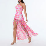 Zamira | Sheer Split Maxi Dress