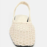 Comfortabele mesh slingback schoenen voor dames