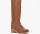 cassidy western boots cognac