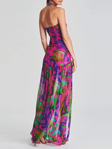 Zamira | Sheer Split Maxi Dress