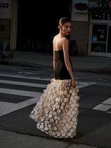 Aurelienne | Statement Strapless Evening Dress 