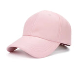 roze vegan leather cap dames en heren