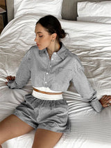 Louelle | Gestreepte Lounge Set