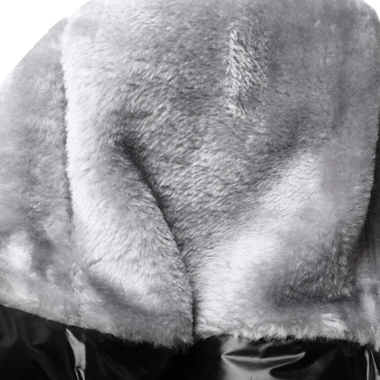 Zwarte gevoerde overknee boots met zachte binnenvoering