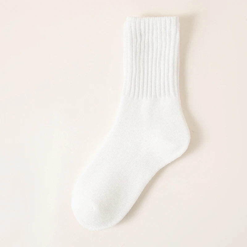Veluna | 5er-Pack kuschelige gefütterte Wintersocken mit Plüschfutter