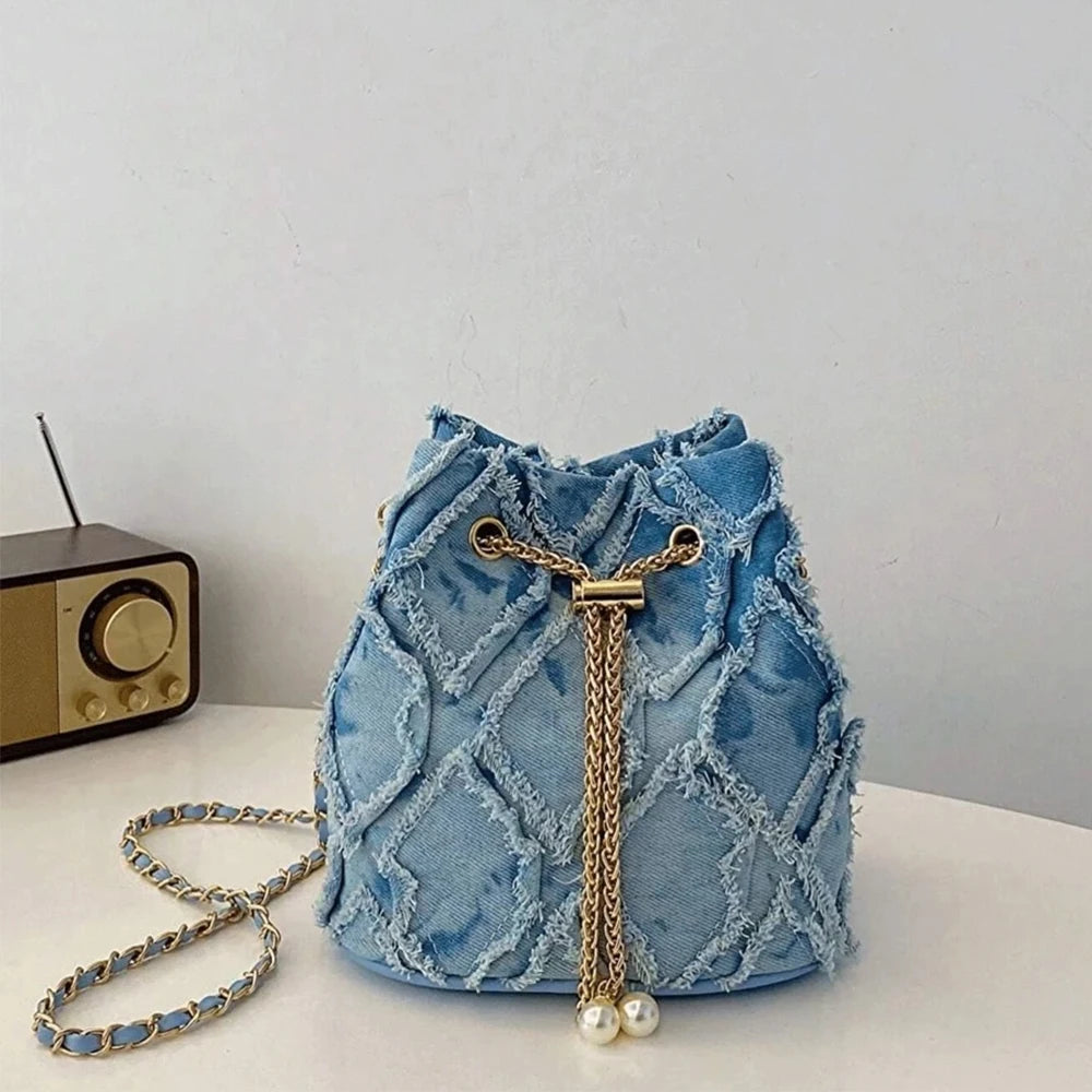 Pearline | Fray Bucket Bag
