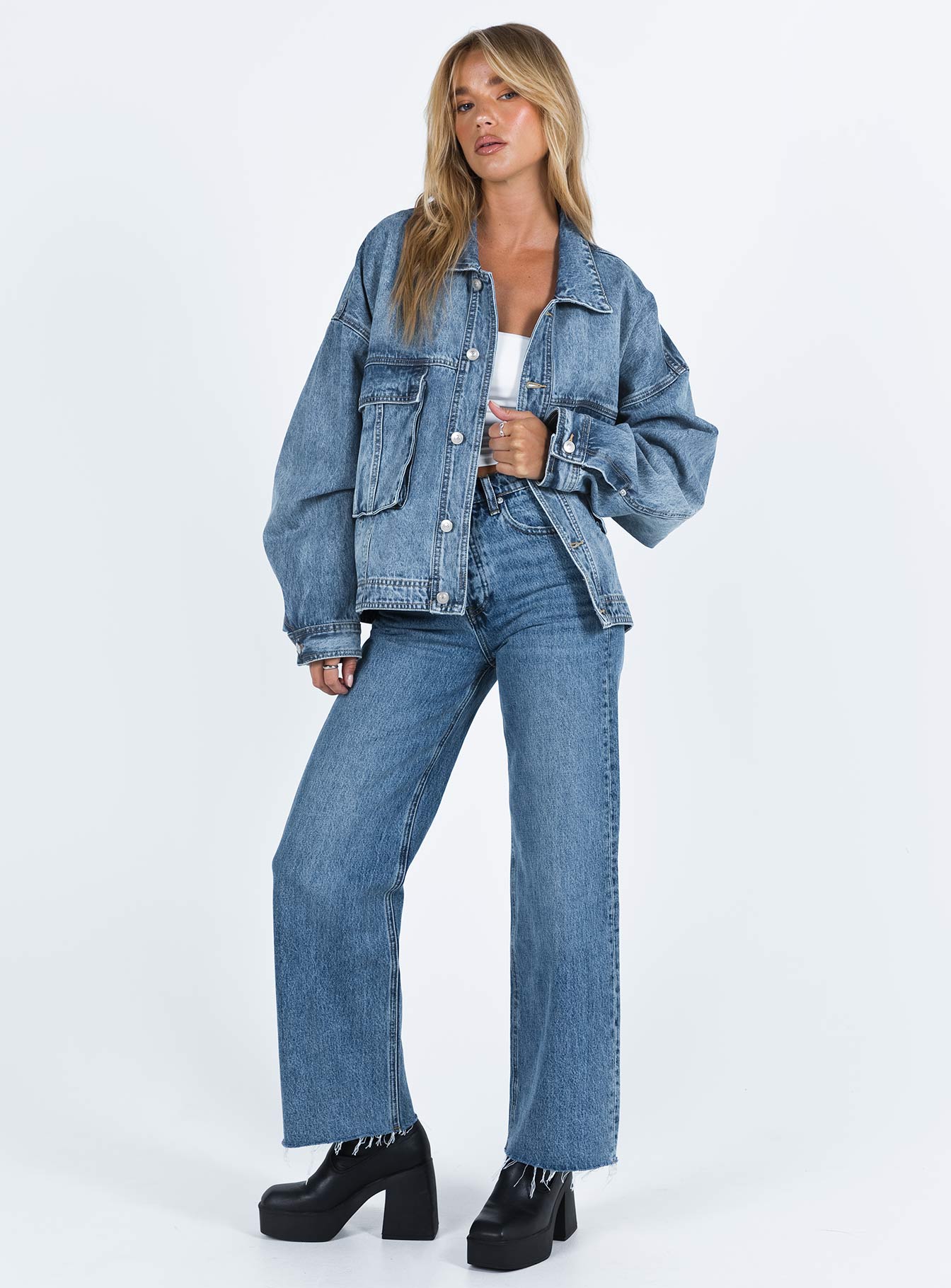 Riley Oversized Denim | Jacket