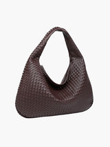 WovenCharm | Shoulder Bag with Braided Design &amp; Luxurious Look