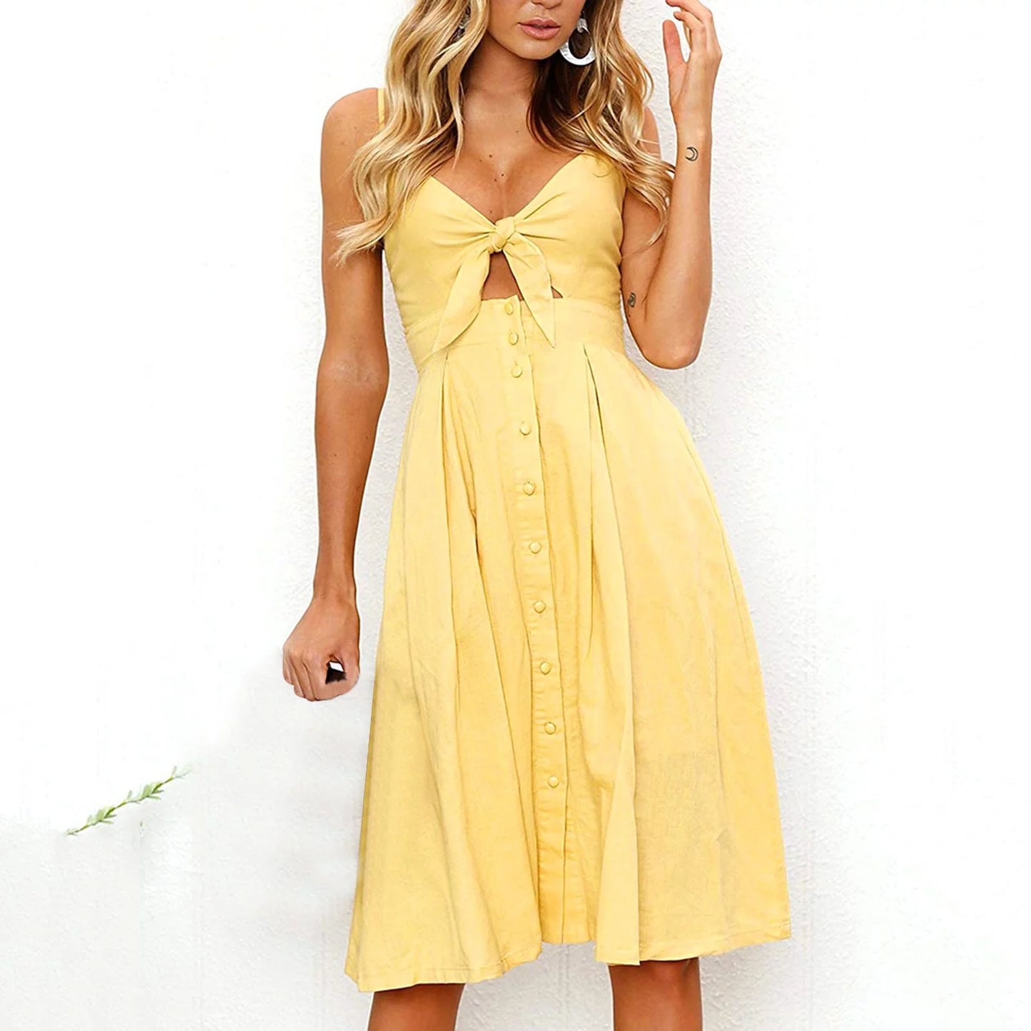 Robe mi-longue Flirty Bow™ 